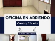 OFICINA EN ARRIENDO CENTRO, CÚCUTA