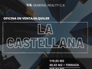 OFICINA EN LA CASTELLANA 119,02 M2 + 40.02 rea total: 159,04