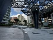 Oficina en obra limpia en torre Corporativa de Lujo