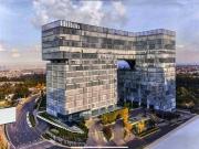 Oficina en renta 388m2 TORRE SAMARA SANTA FE OBRA GRIS