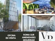 Oficina en venta en Monterrey, Roma Sur, con amenidades