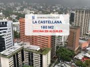 Oficina Semi amoblada en alquiler La Castellana 180 M2