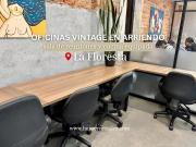 Oficinas vintage en arriendo – Luz natural, espacios...
