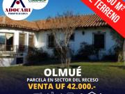 OLMUÉ VENTA DE PARCELA SECTOR LA REPRESA 4D 4B 6E