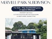 one away* Merville Park Subdivision 362sqm lot with old...