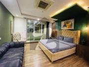 One bed with attached bath available for rent family