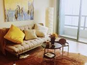 One bedroom with balcony and unobstructed view for rent...