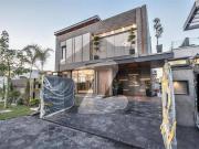 One kanal straight line modern house located at direct...