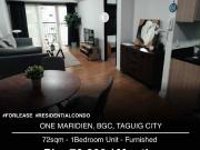 One Maridien 1BR BGC Condo For Rent