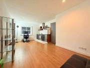 One room in a Kensington two bedroom flat. £1300