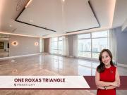 One Roxas Triangle Condo for Sale | 3BR High Floor Unit...
