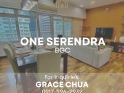 One Serendra 2 Bedroom Condo for Sale, BGC, Taguig City