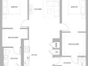 One Thousand One 2 BR AA