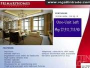 One Unit Left! RFO Penthouse Unit in Avalon Condo @ P27M