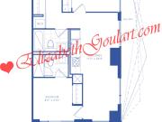 Ontario Lake View Condo Master Bedroom in Downtown Toronto