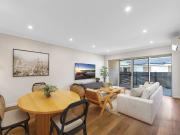 Open plan two bedroom villa with sun filled alfresco area