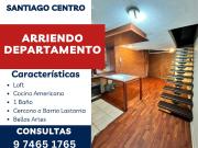 OPORTUNIDAD ARRIENDO SIN AVAL SANTIAGO CENTRO