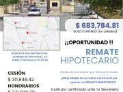 Oportunidad, casa de remate bancario, Jardines de San...