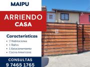 OPORTUNIDAD DE ARRIENDO EN MAIPU