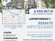 Oportunidad, Departamento de Remate Bancario, Av. Homero...