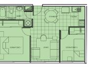 Oportunidad Dpto 2D+1B+Bod+Est, Santiago, Metro Matta