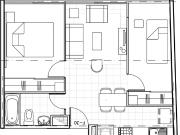 Oportunidad Dpto 2D+1B+EST+BOD, Santiago
