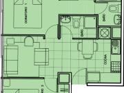 Oportunidad Dpto 2D+2B+EST+BOD, Santiago