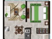 OPORTUNIDAD DPTOS NUEVOS 1D1B, BONO PIE 17%