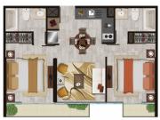 OPORTUNIDAD DPTOS NUEVOS 2D2B, BONO PIE 20%