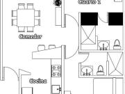 Oportunidad Mayan Lakes | 2 Rec + Cuarto Serv | Club de...