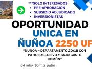 Oportunidad Real en Ñuñoa | Primer Piso con Patio...