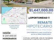 OPORTUNIDAD! Remate Bancario, Av Lopez Portillo, Vicente...
