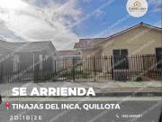 OPORTUNIDAD! SE ARRIENDA CASA EN VILLA TINAJAS DEL INCA