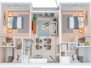 Oportunidad Últimos Dpto 2d+2b Mariposa, Nuevo, Renca