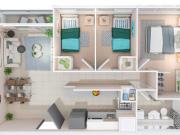 Oportunidad Ultimos Dptos 3D+1B Nuevo, Renca