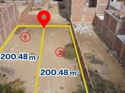 OPORTUNIDAD. VENTA 2 TERRENOS JUNTOS URB. LAS FLORES DE...