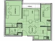 Oportunidad venta Dpto 2D+1B con Terraza, Santiago