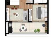 OPORTUNIDADE 48M², 1 DOM, 1 VAGA SÓ NO MES DE OUTUBRO