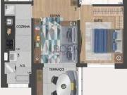 Oportunidade Air Brooklin 50m²