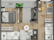 Oportunidade imperdível no Rebouças! planta de 40m² com...