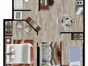 OPORTUNIDADES EN DEPTO NUEVOS 2D1B, BONO PIE EN SANTIAGO