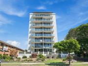 Opposite the beach at Park Beach!