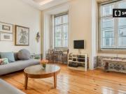 Ótimo apartamento de 1 quarto para alugar na Baixa, Lisboa