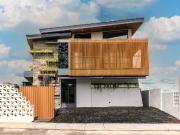 Overlooking City Lights House in Antipolo City with...