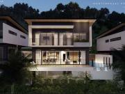 Overlooking house and lot with pool for sale in...