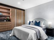 Oversized 128m2 corner two bedroom apartment with city...