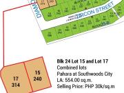 Pahara Southwoods lot for for sale near Manila...