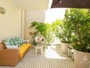 PALM BEACH REZ DE JARDIN 2 PIECES TERRASSE PARKING