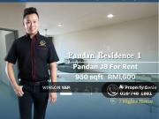 Pandan Residence 1 Apartment Pasar Borong Pandan High...