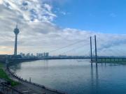 Panorama Rheinblick am Mannesmannufer